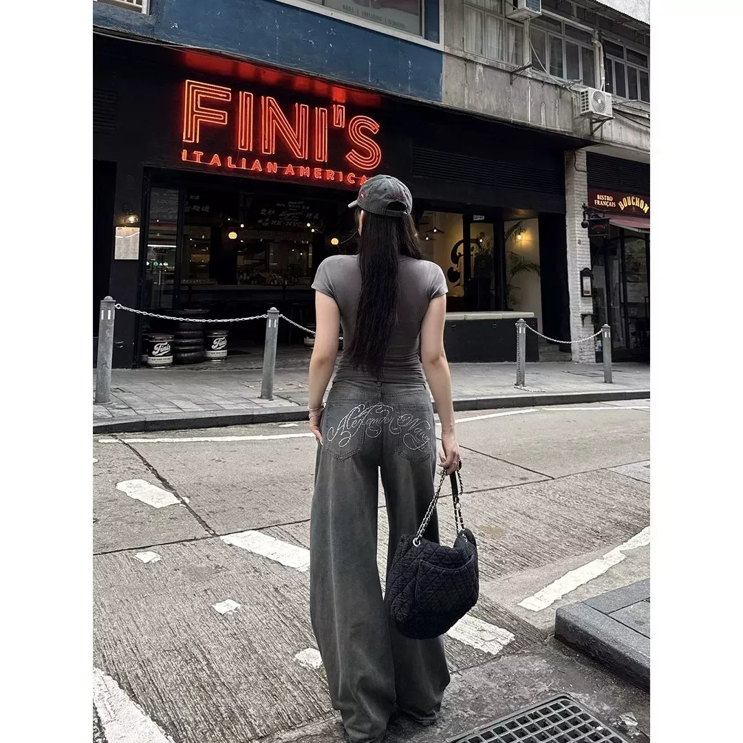알렉산더왕 워싱 와이드 데님 팬츠 상세 이미지 15