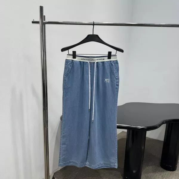 알렉산더왕 코튼 스트레이트 팬츠