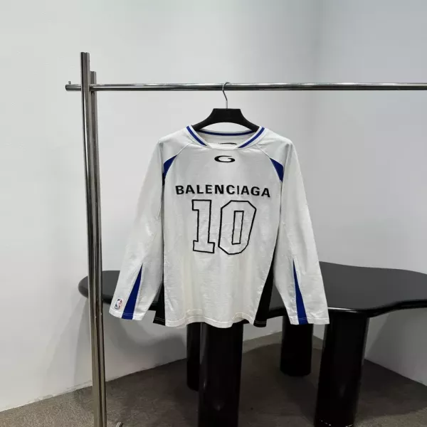 발렌시아가 NBA 협업 오버핏 롱슬리브 탑