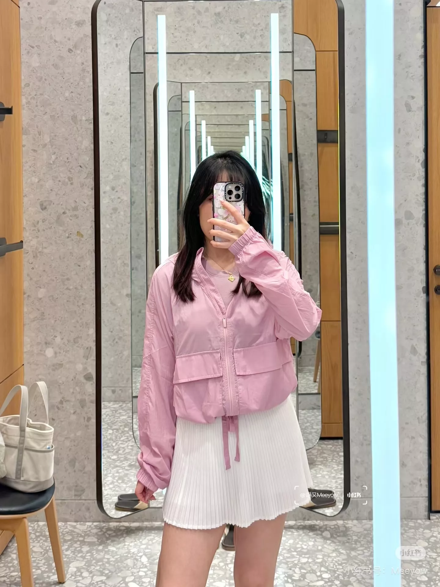 룰루레몬 초경량 후드 자외선 차단 아우터 상세 이미지 17