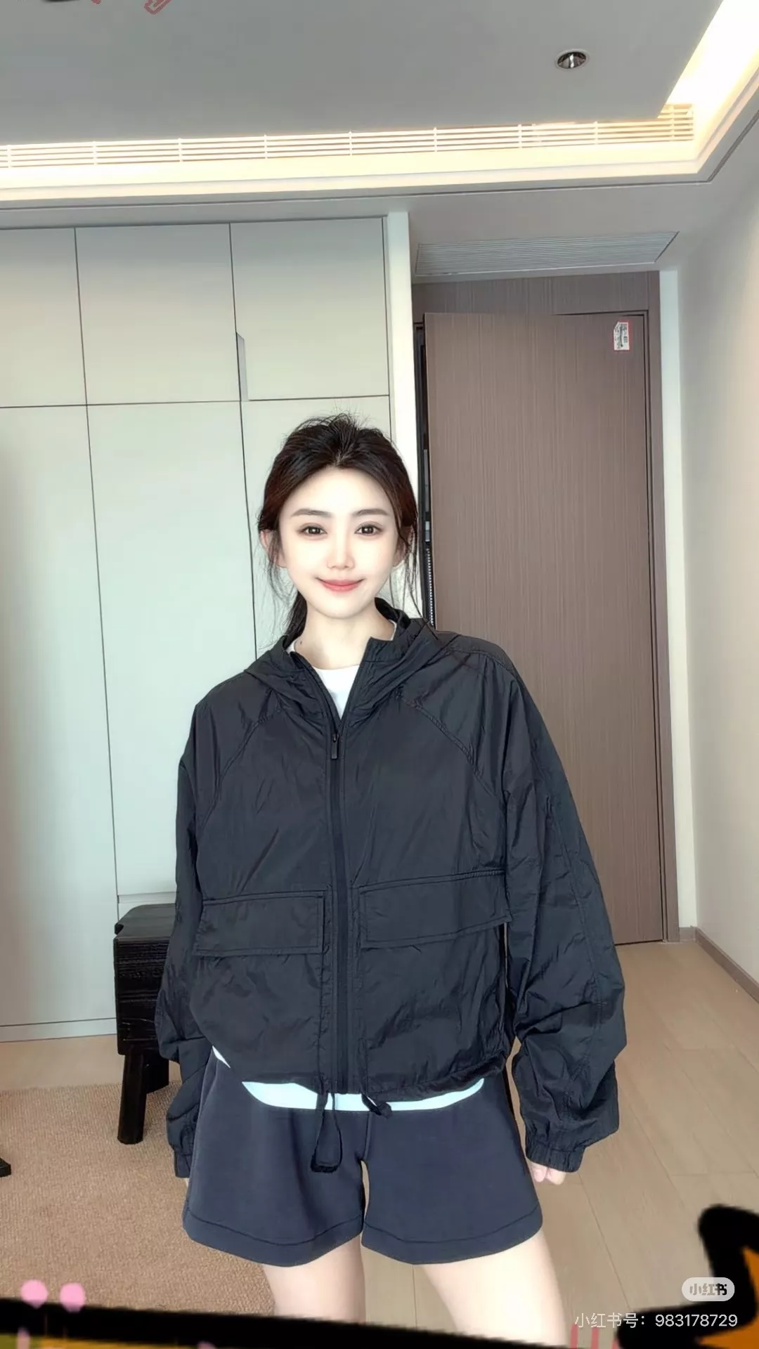 룰루레몬 초경량 후드 자외선 차단 아우터 상세 이미지 30
