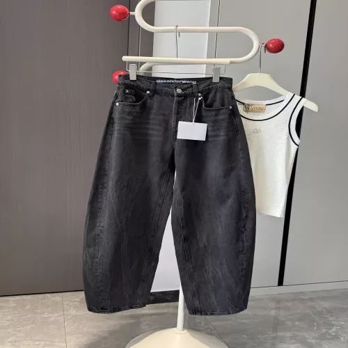 알렉산더왕 워싱 블랙 커브드 진
