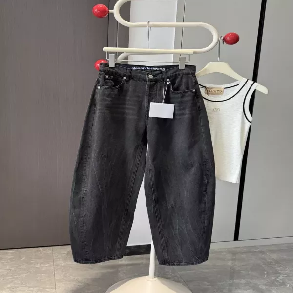알렉산더왕 워싱 블랙 커브드 진