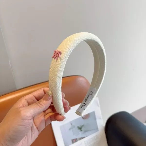 디올 와이드 헤어 액세서리