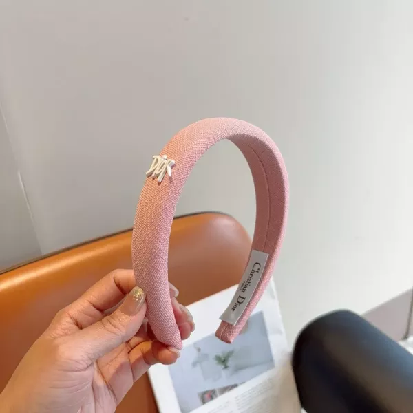 디올 와이드 헤어 액세서리