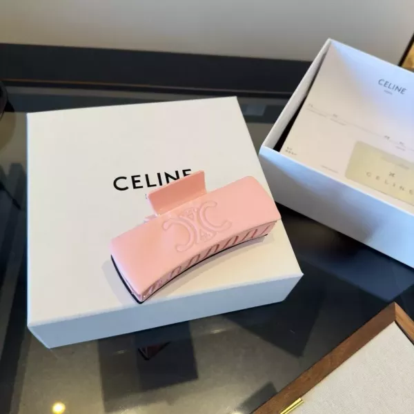 셀린느 로고 포인트 헤어 액세서리