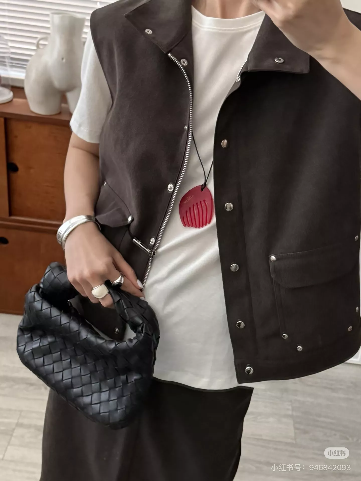 보테가베네타 인트레치아토 위빙 호보 스타일 백 상세 이미지 19