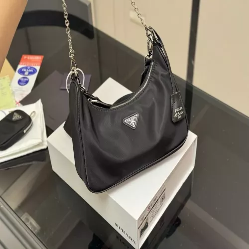 프라다 나일론 삼합 숄더백