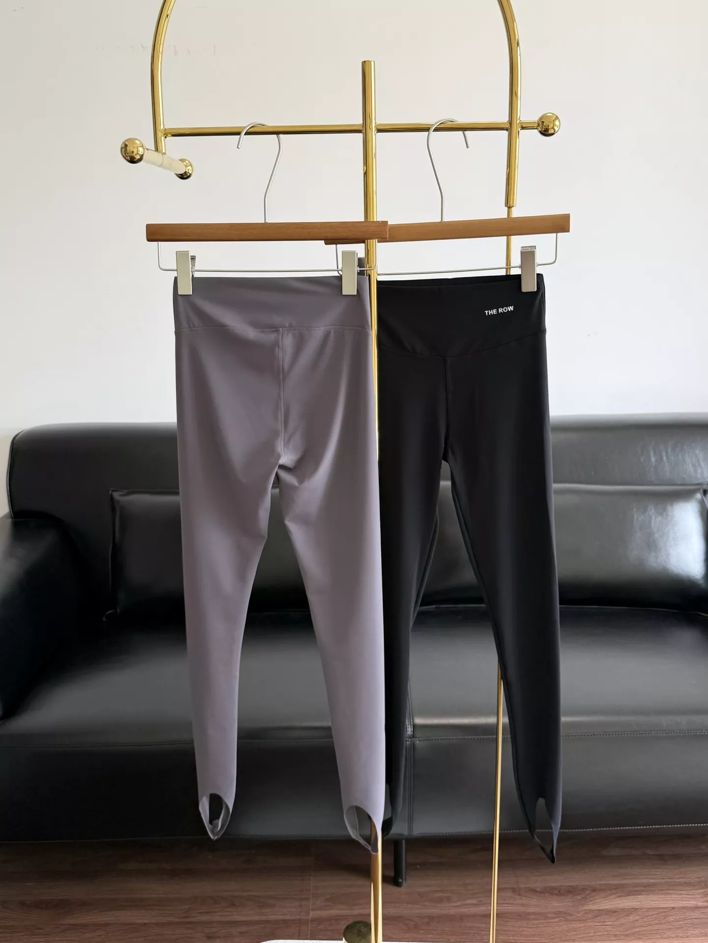 더로우 트임형 요가 캐주얼 팬츠 상세 이미지 2