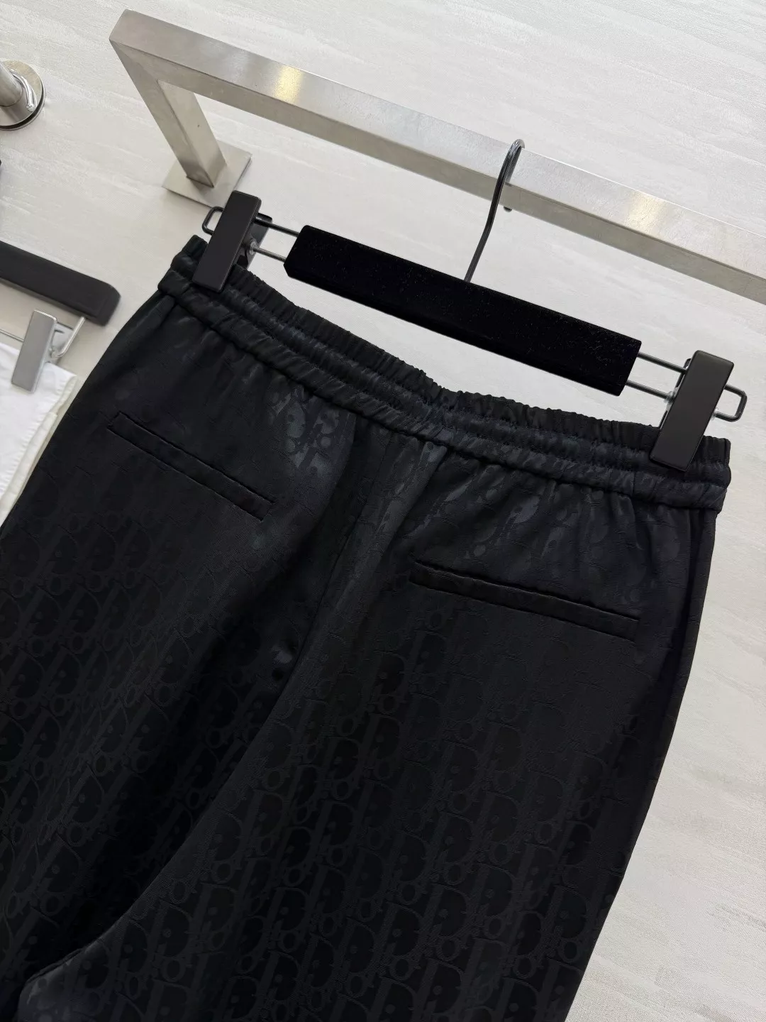 디올 자카드 와이드 밴딩 팬츠 상세 이미지 26