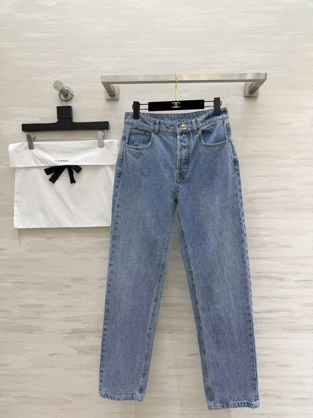 샤넬 북백 버클 포인트 데님 팬츠 상세 이미지 11