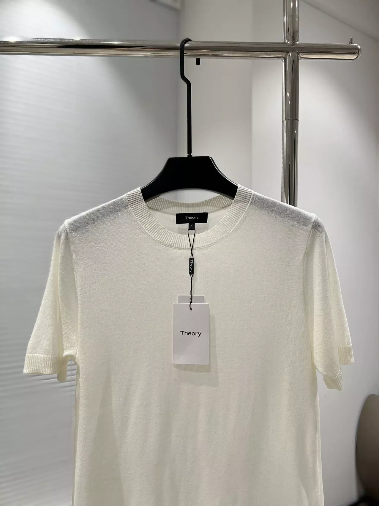 띠어리 실크 린넨 혼방 반팔 니트 탑 상세 이미지 45