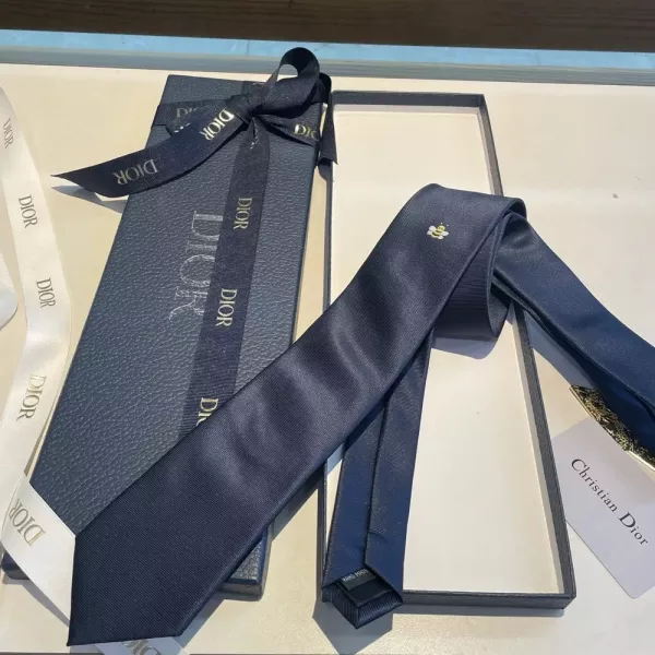 디올 남성 로고 자카드 타이