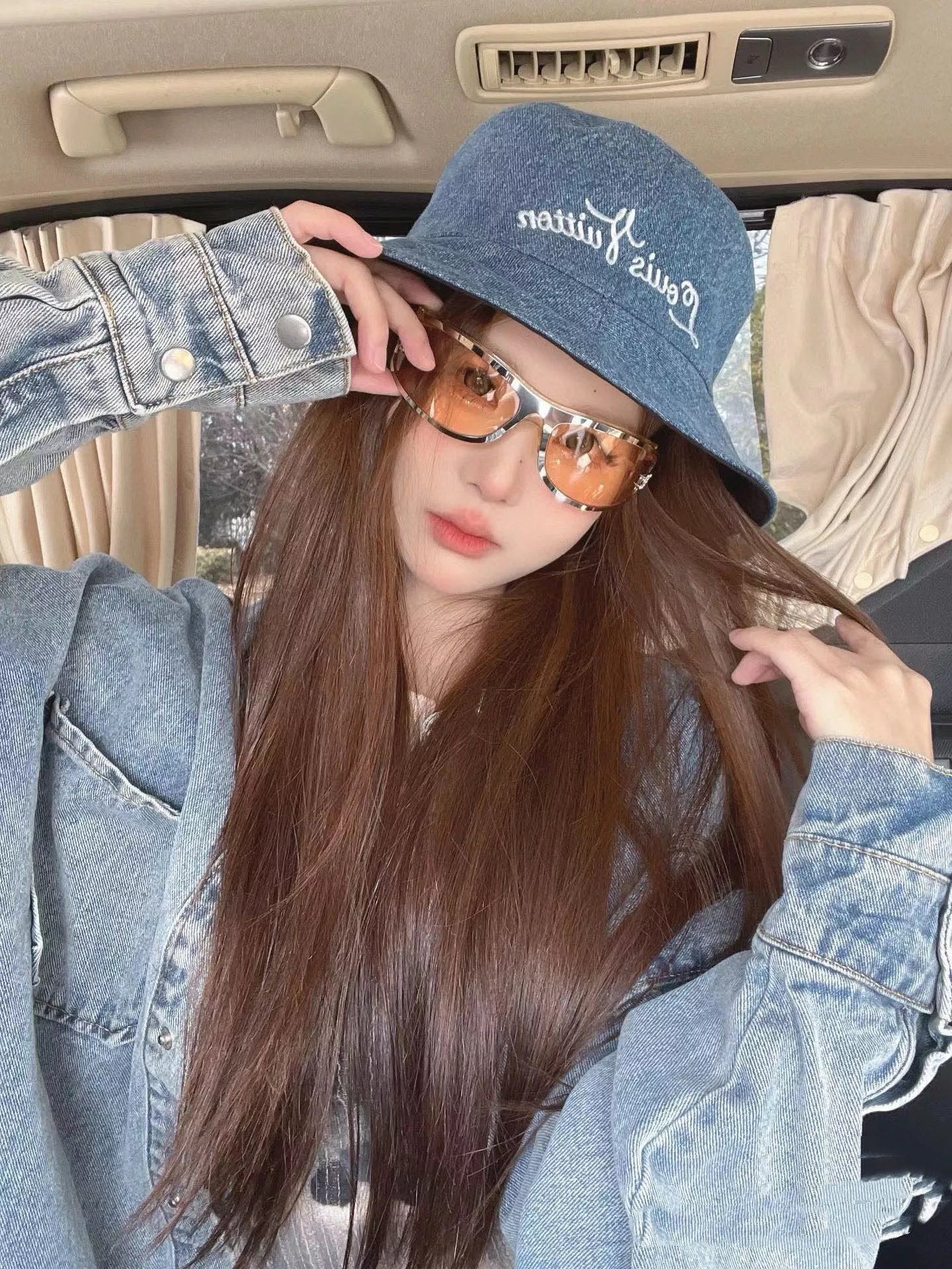 샤넬 진주 더블 씨 장식 여성 선글라스 상세 이미지 29