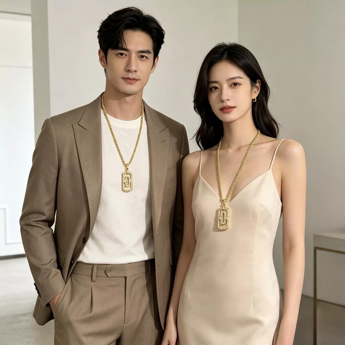 불가리 디바스 드림 시리즈 체인 장식 네크리스 상세 이미지 3