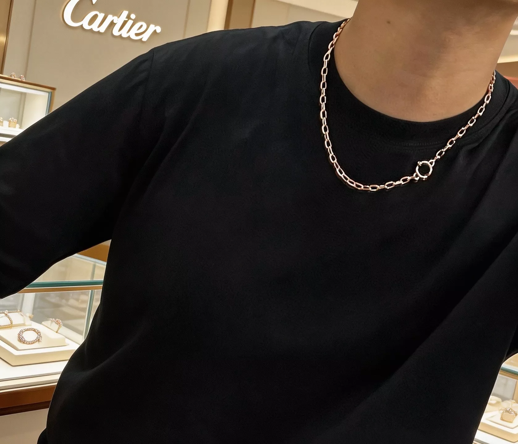 까르띠에 링 모티브 체인 네크리스 상세 이미지 6