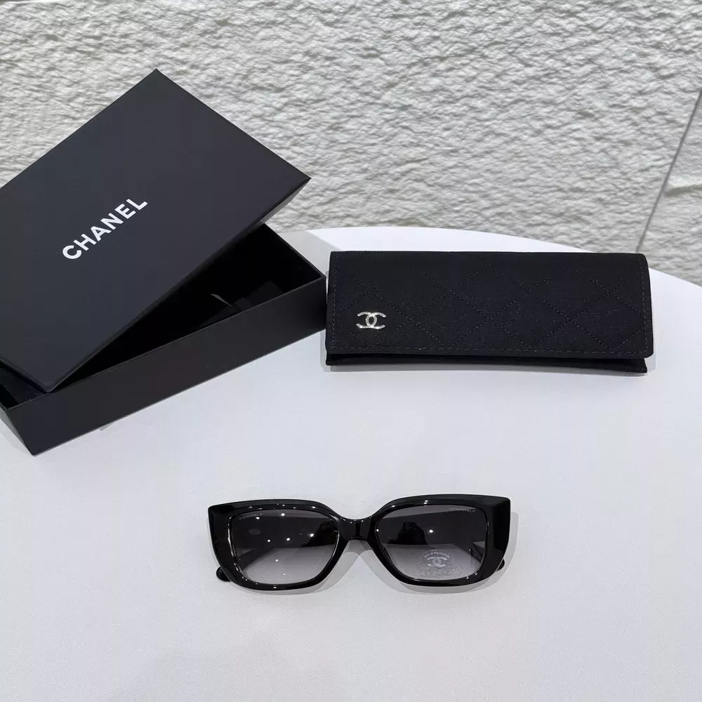 샤넬 베이직 직사각 선글라스