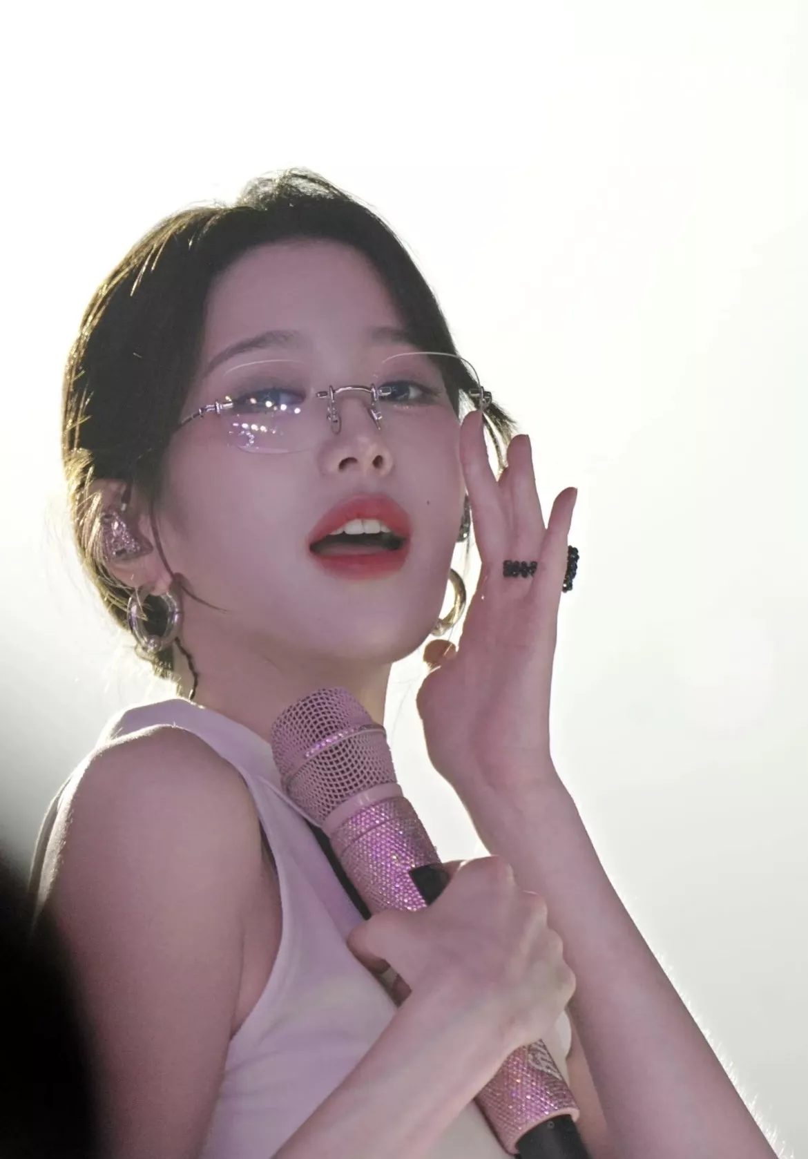 미우미우 메탈 무테 안경 상세 이미지 20