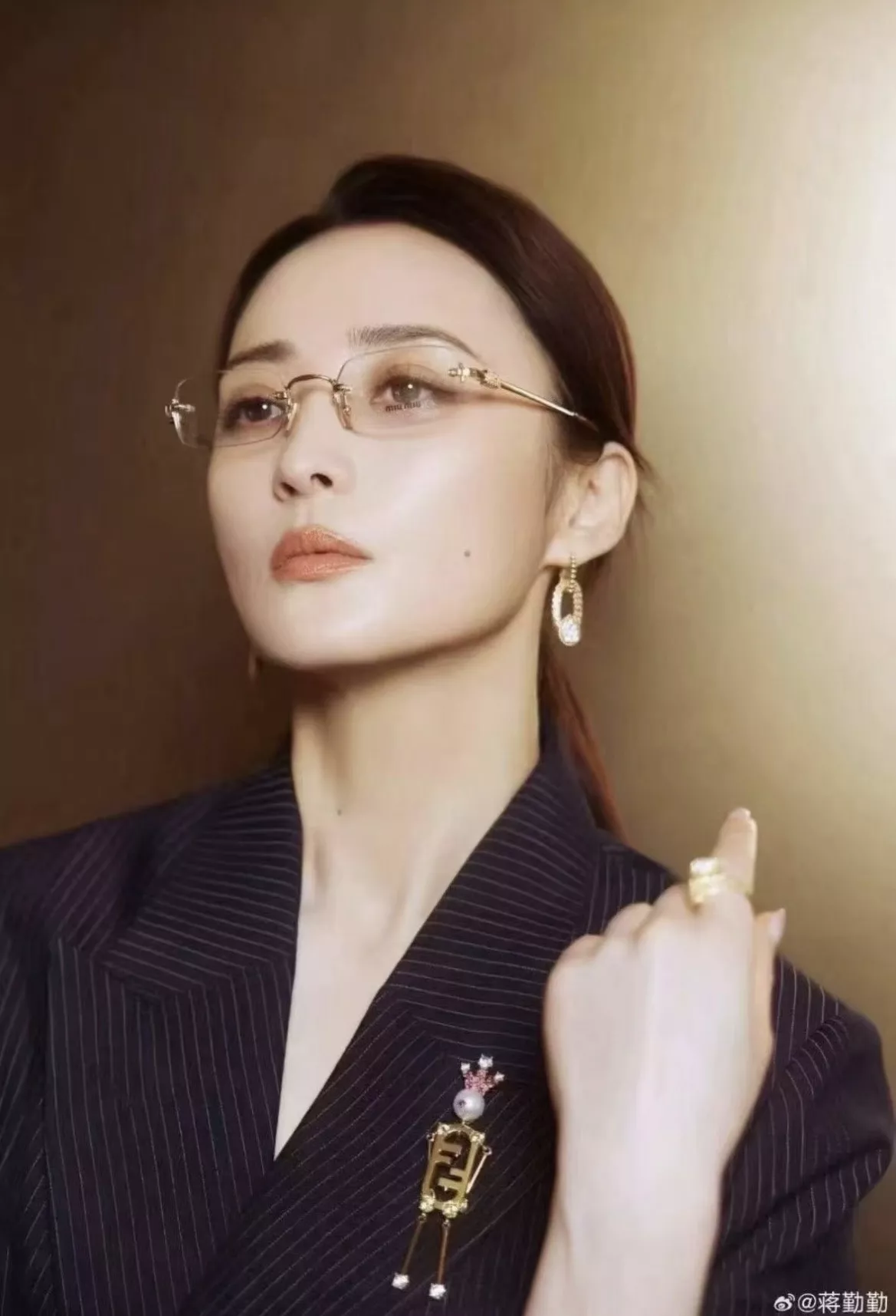 미우미우 메탈 무테 안경 상세 이미지 19