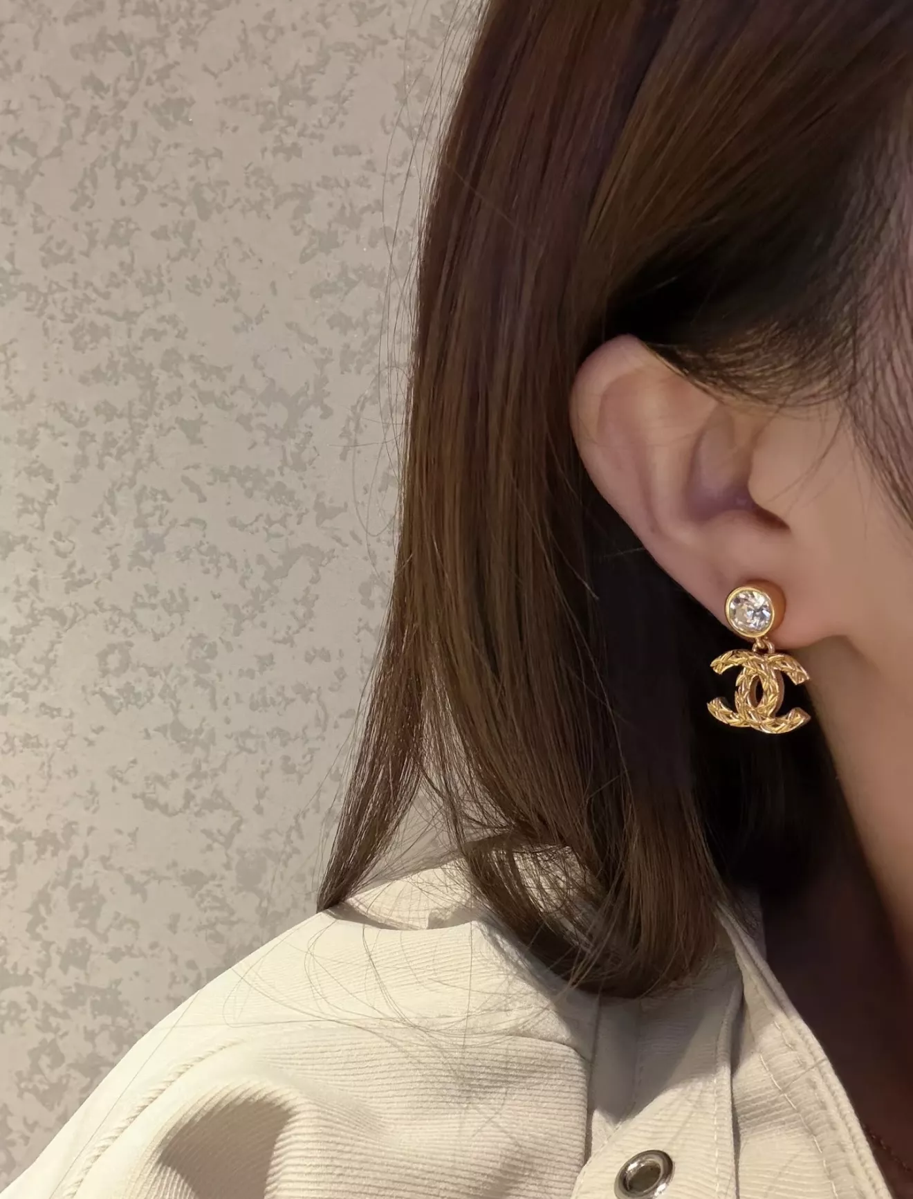 샤넬 빈티지 무드 더블 씨 이어 액세서리 상세 이미지 16