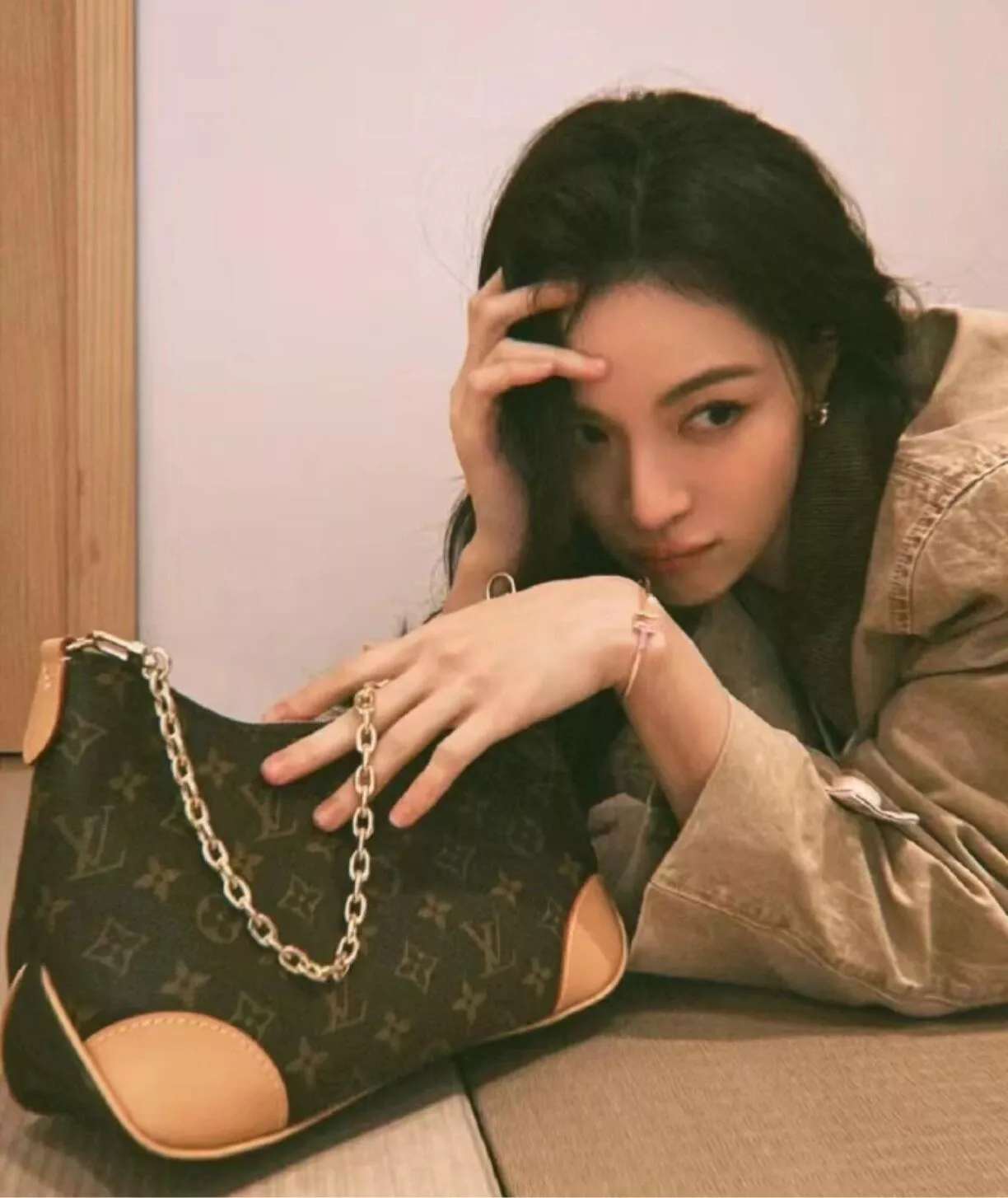 루이비통 불로뉴 라인 모노그램 숄더백 상세 이미지 47