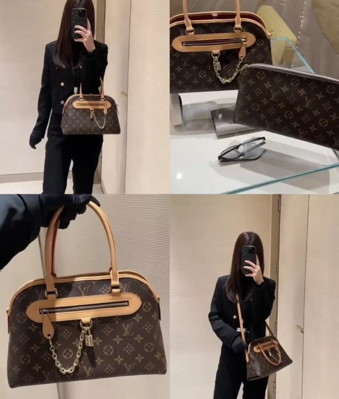 루이비통 에버 모어 모노그램 체인 핸드백 상세 이미지 36