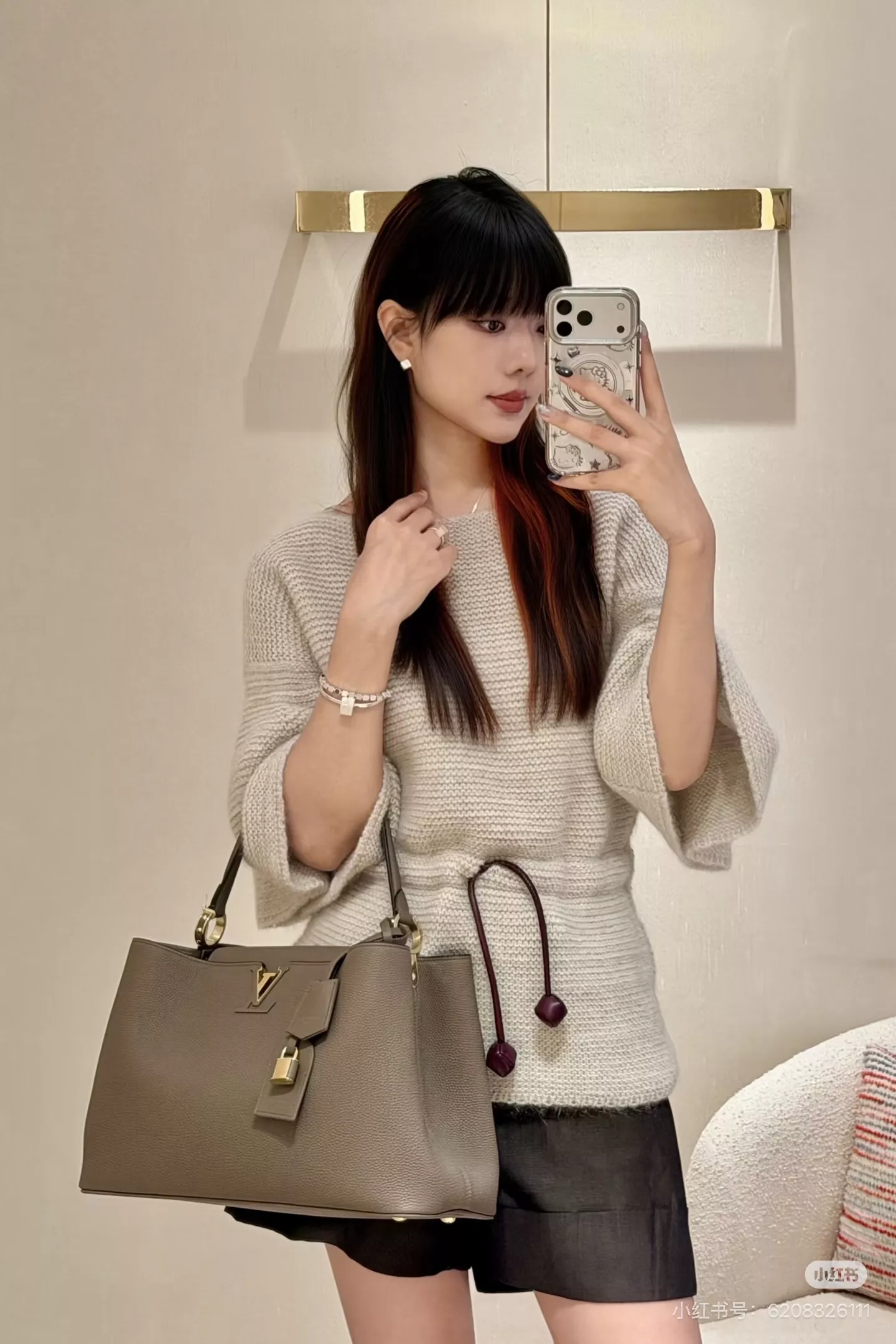 루이비통 카퓌신 대형 핸드백 상세 이미지 16
