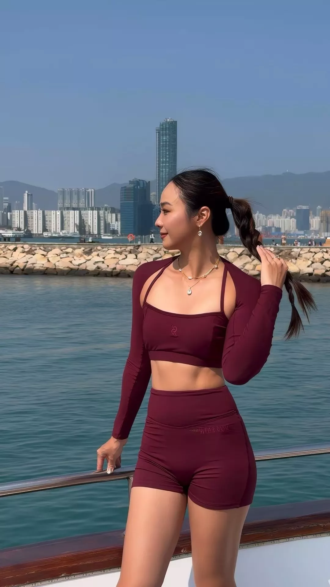 해팡 미니멀 드롭 이어 액세서리 상세 이미지 15