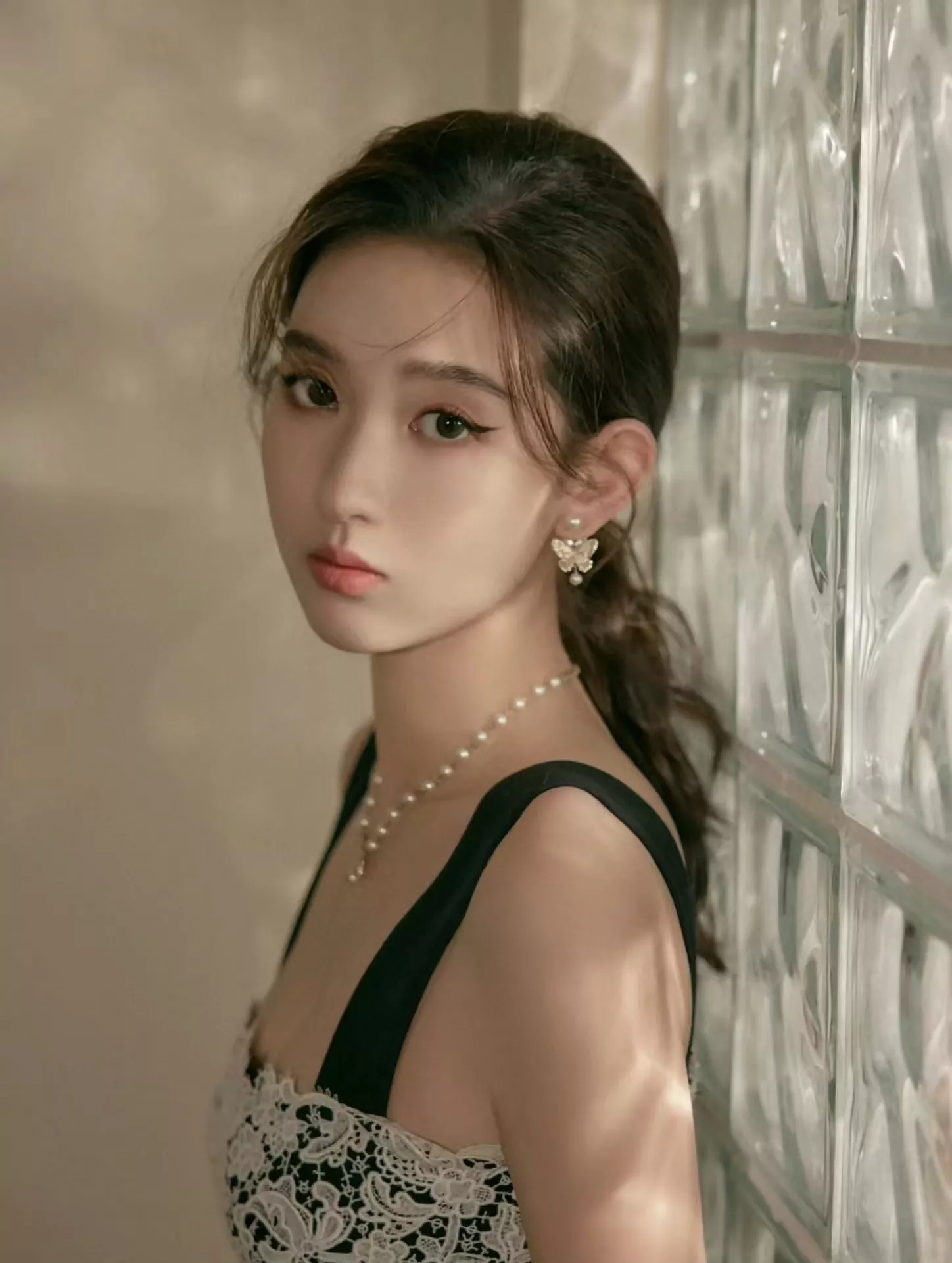 디올 버터플라이 진주 초커 상세 이미지 38