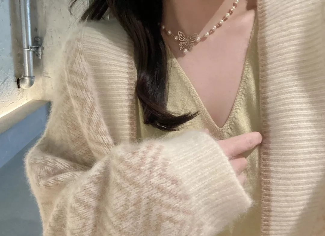 디올 버터플라이 진주 초커 상세 이미지 23