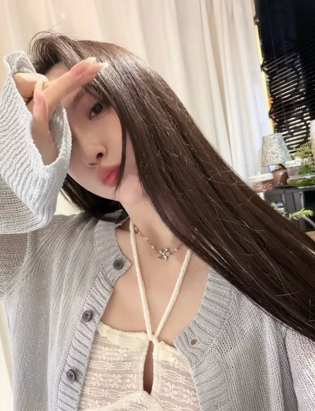 샤넬 진주와 플라워 포인트 네크리스 상세 이미지 11