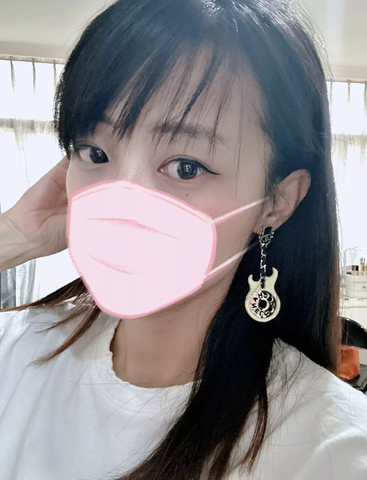 샤넬 아보카도 그린 기타 모티브 이어 액세서리 상세 이미지 10