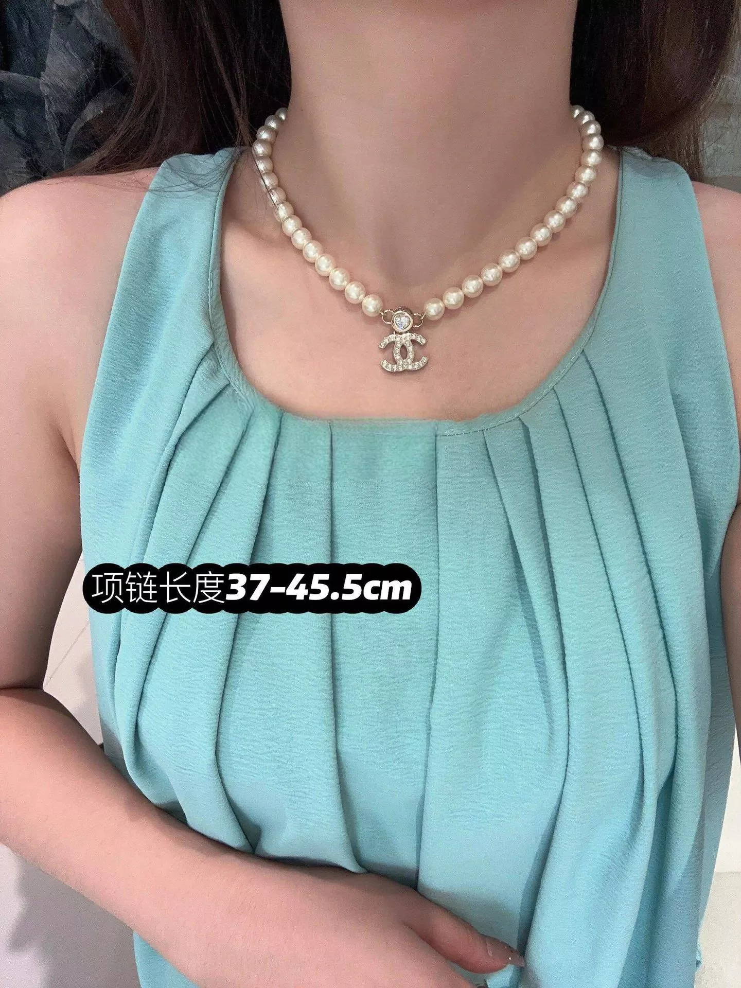 샤넬 진주 하트 장식 주얼리 상세 이미지 15