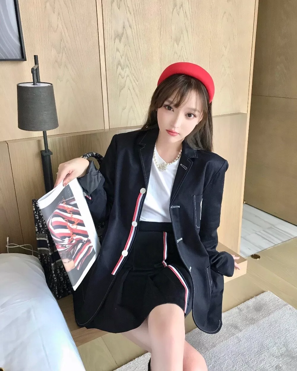샤넬 클래식 진주 장식 네크리스 상세 이미지 13