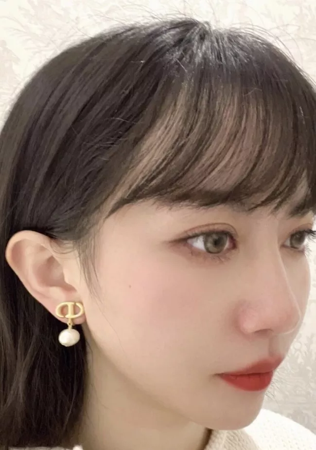 디올 CD 진주 장식 이어 액세서리 상세 이미지 25