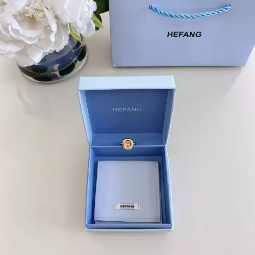 해팡 골드톤 큐빅 포인트 링
