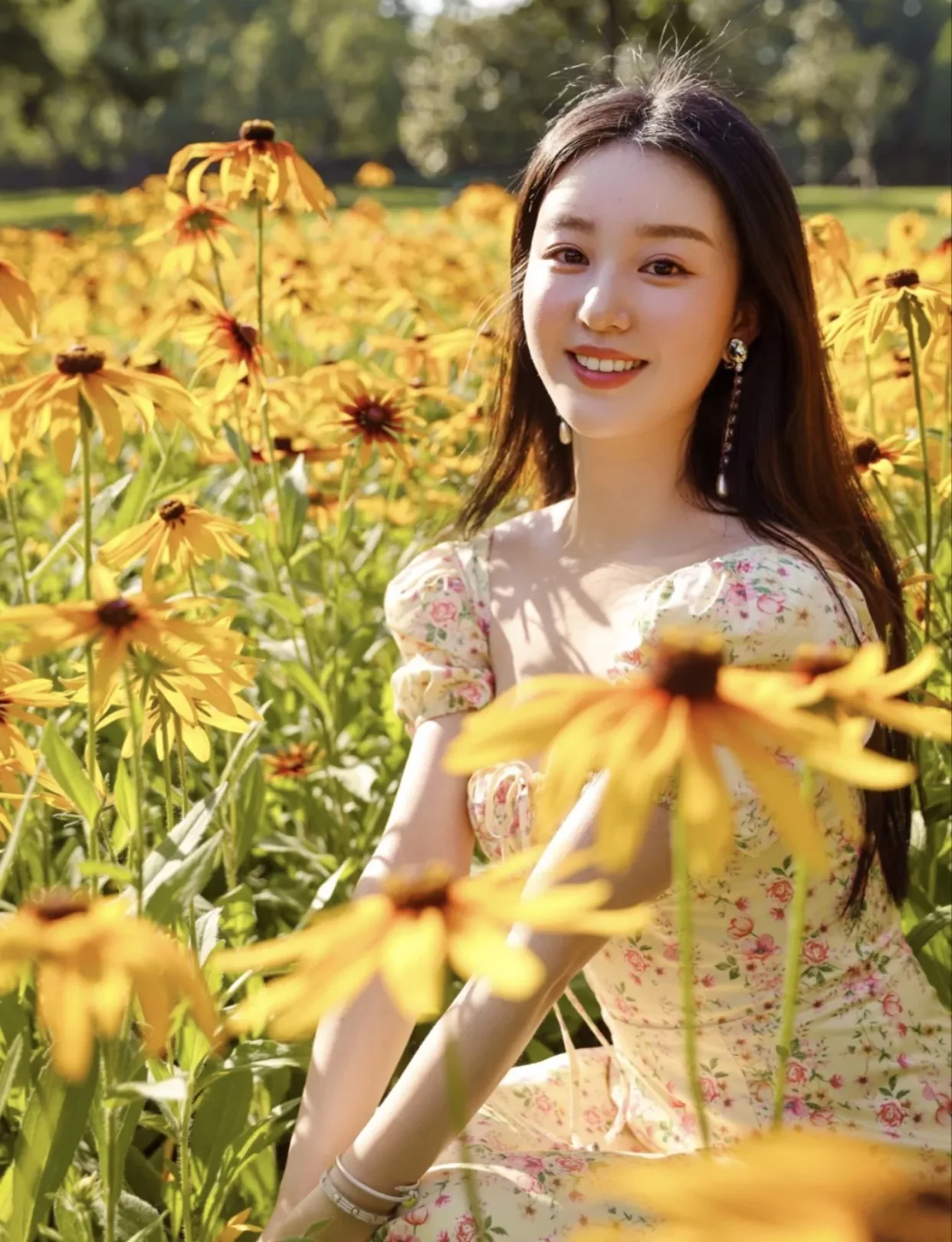 미우미우 진주 크리스탈 이어클립 상세 이미지 18