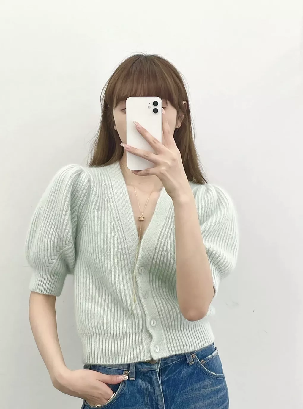 셀린느 트리오페 장식 롱 체인 주얼리 상세 이미지 12