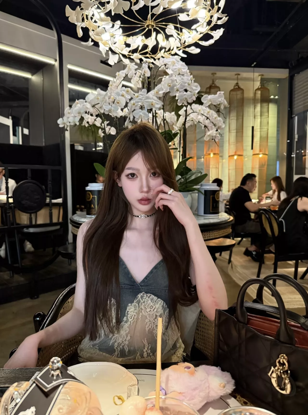 샤넬 별 장식 가죽 체인 초커 상세 이미지 19