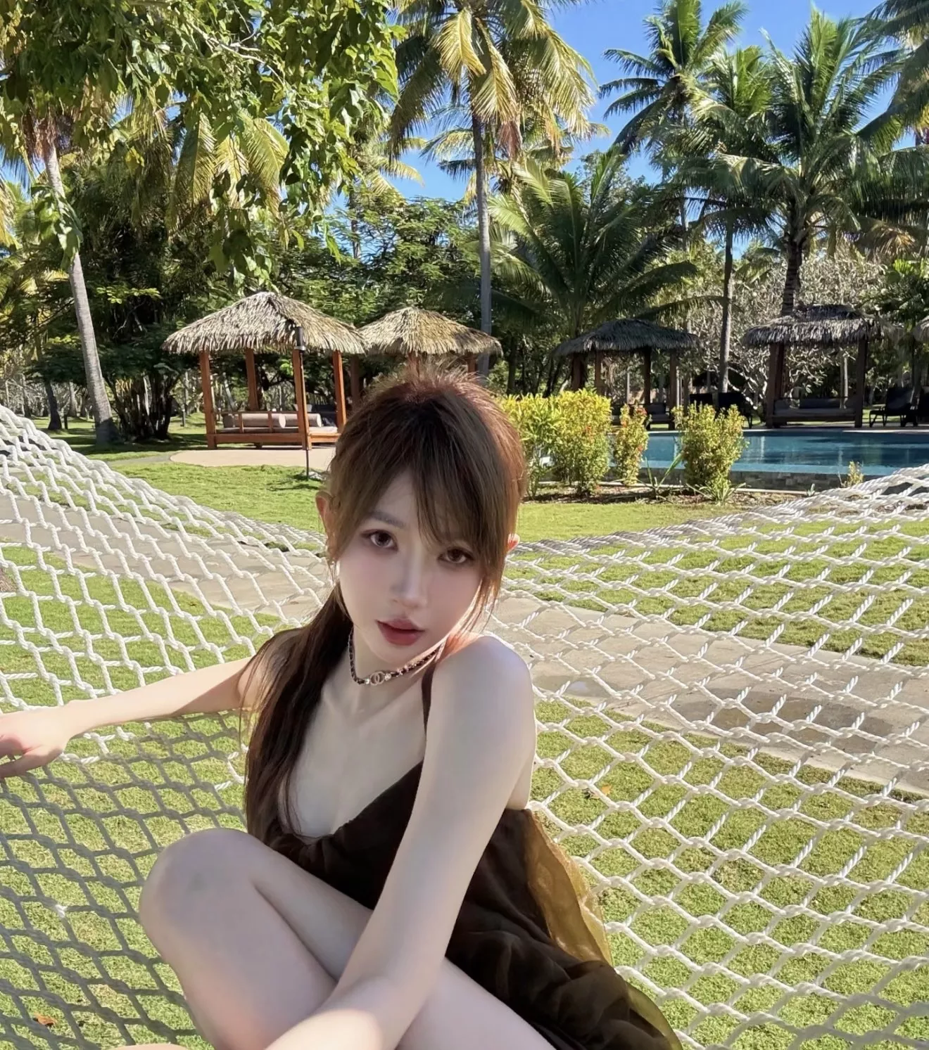 샤넬 별 장식 가죽 체인 초커 상세 이미지 10