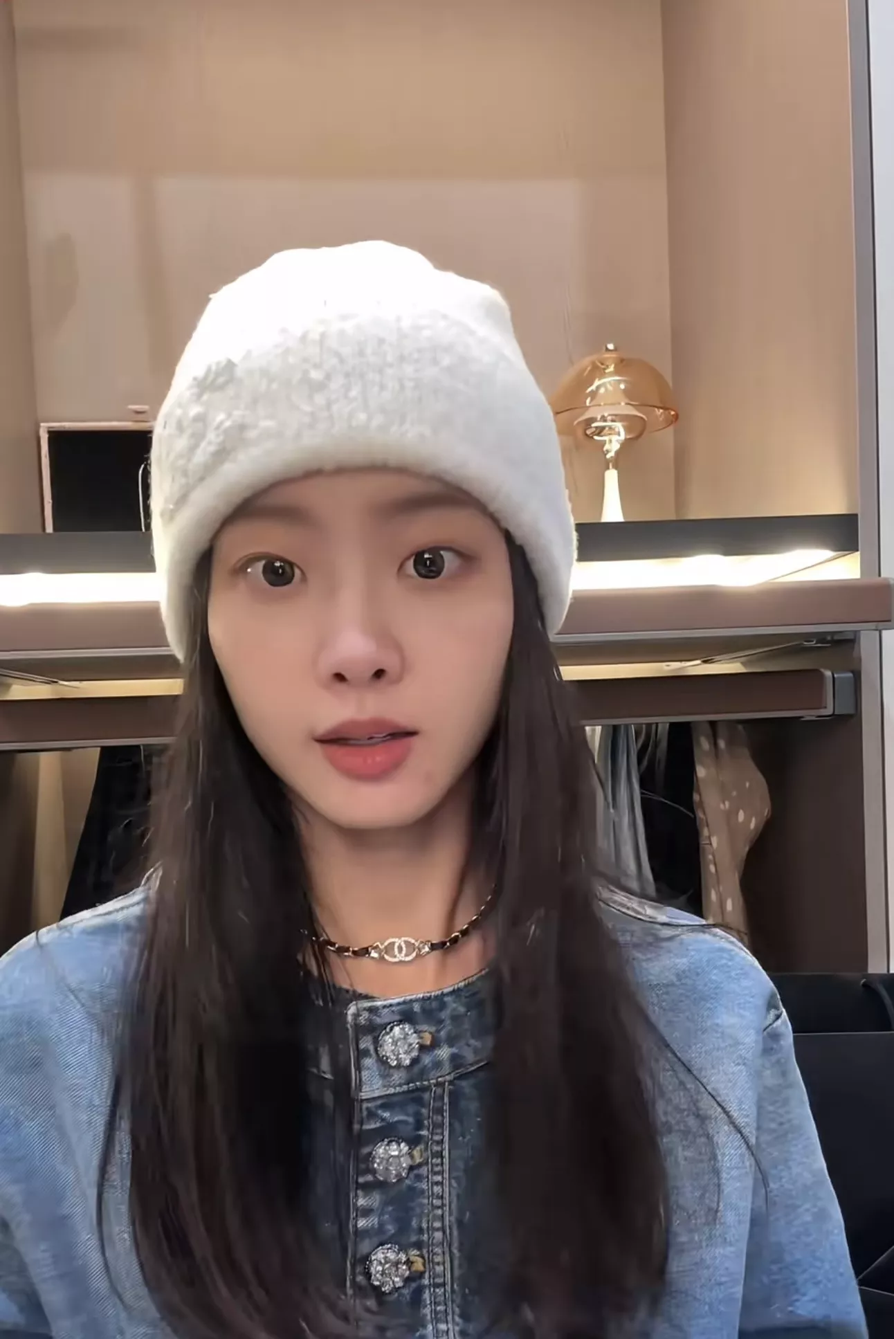 샤넬 별 장식 가죽 체인 초커 상세 이미지 17