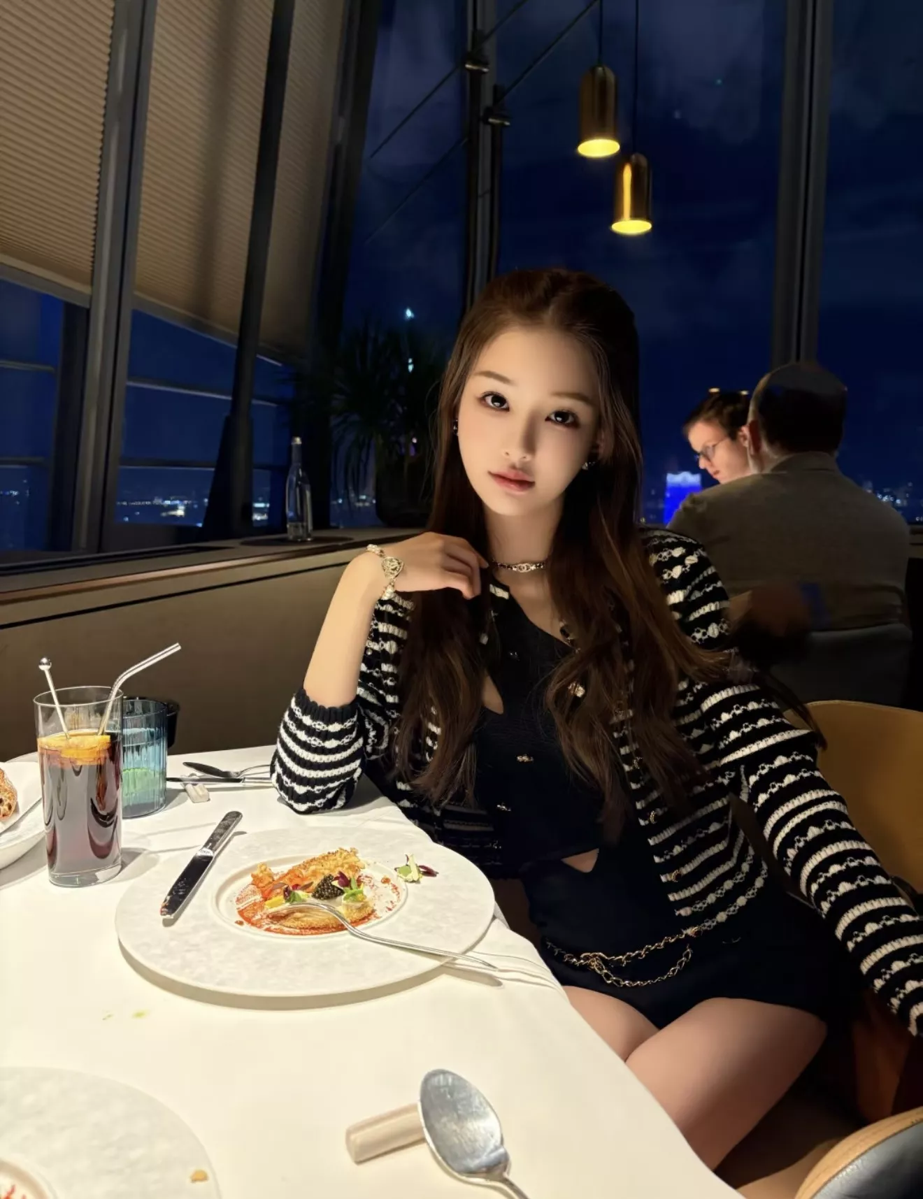샤넬 별 장식 가죽 체인 초커 상세 이미지 21