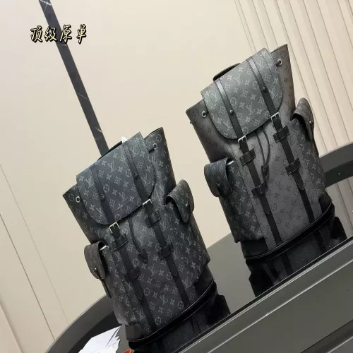 루이비통 모노그램 캔버스 더블 스트랩 백