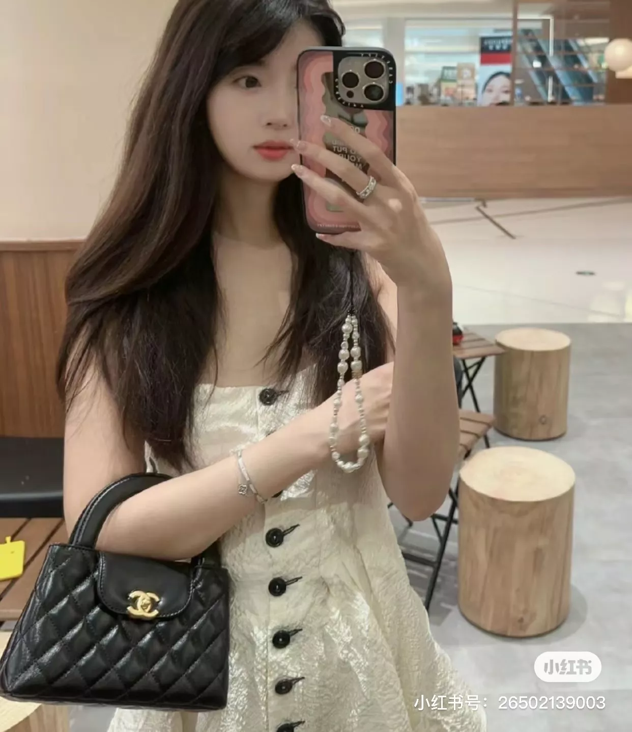 샤넬 켈리 라인 퀼팅 탑핸들 백 상세 이미지 17