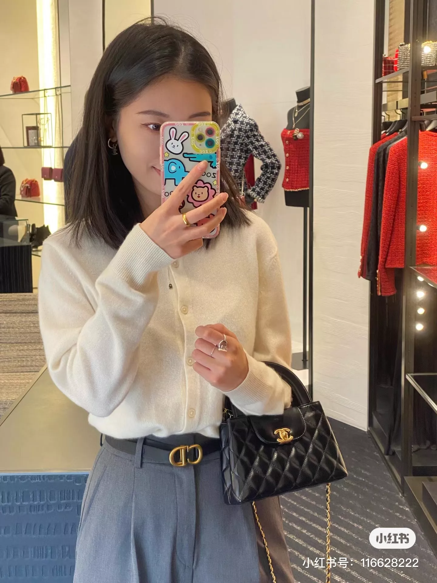 샤넬 켈리 라인 퀼팅 탑핸들 백 상세 이미지 21