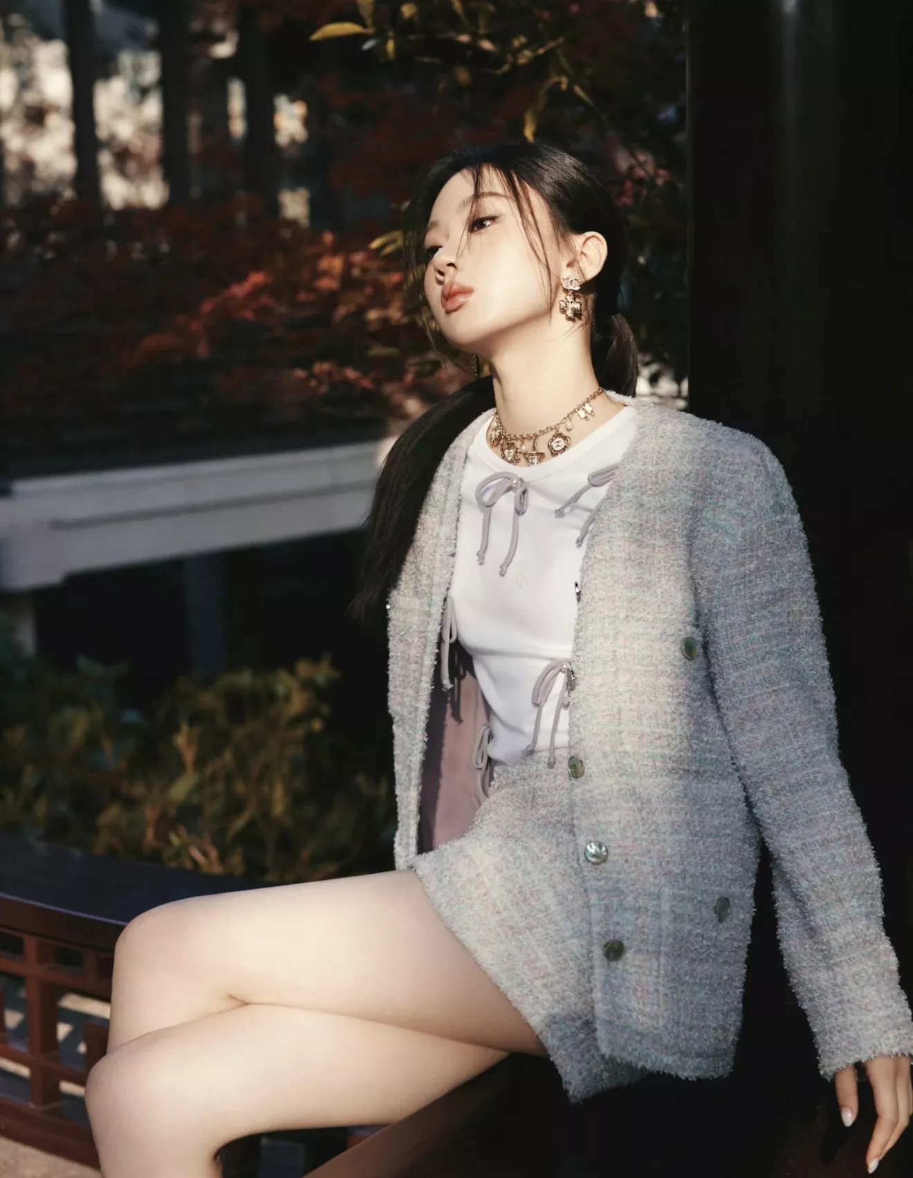 샤넬 더블씨와 클로버 장식 이어링 상세 이미지 22