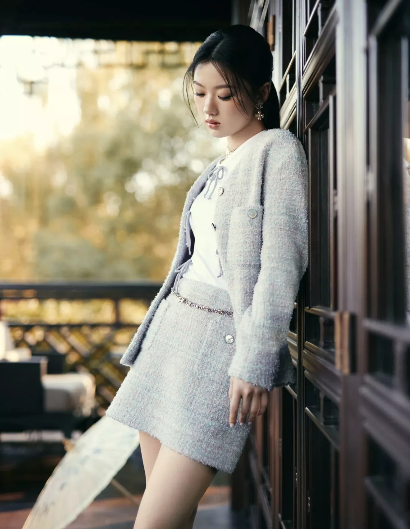 샤넬 더블씨와 클로버 장식 이어링 상세 이미지 21