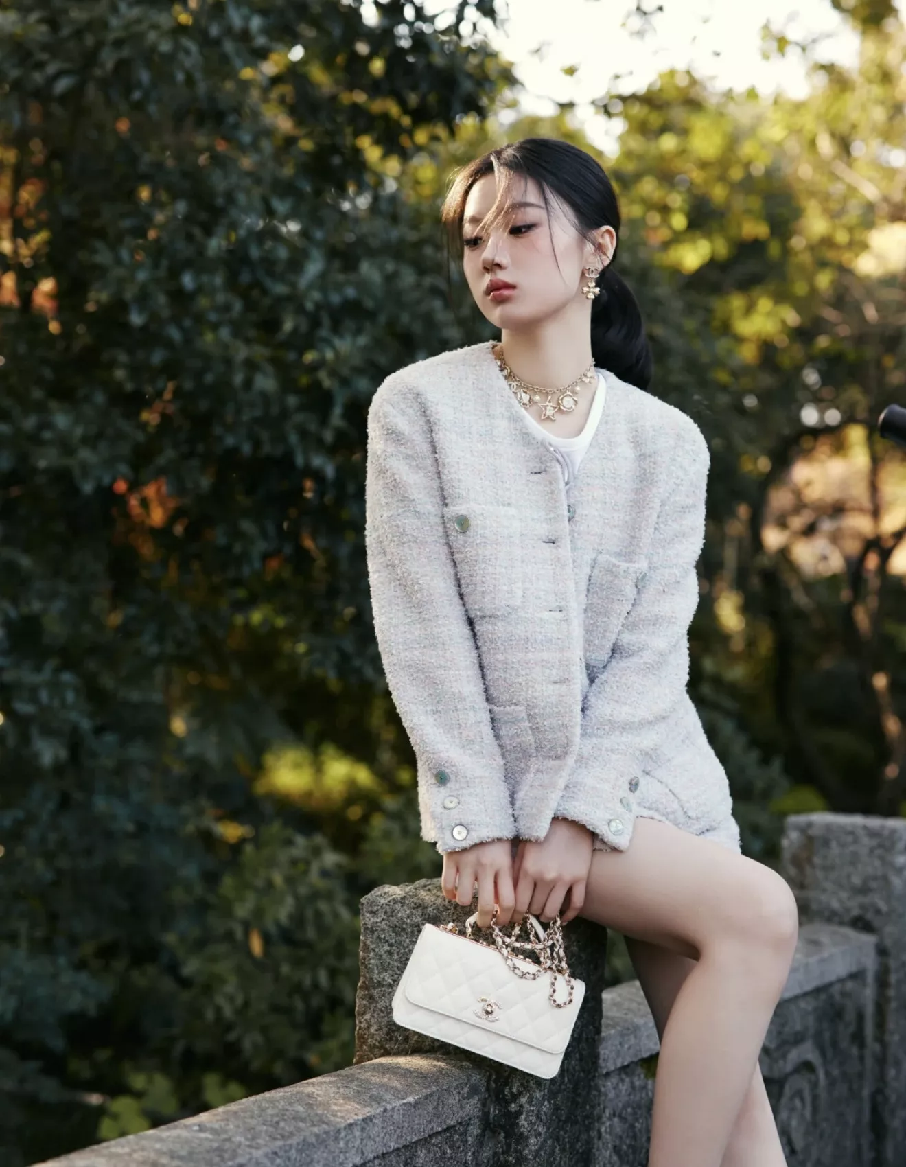 샤넬 더블씨와 클로버 장식 이어링 상세 이미지 20