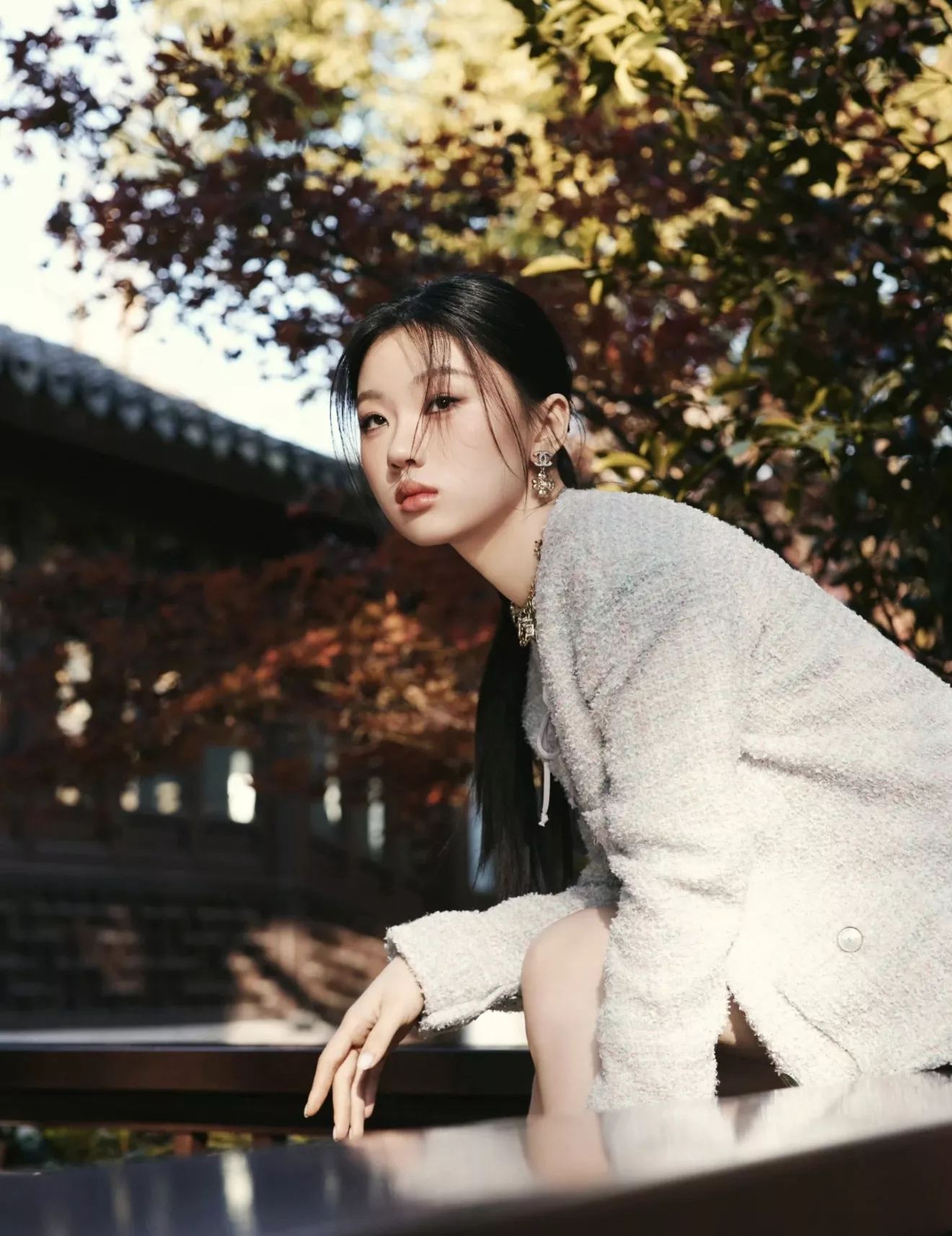 샤넬 더블씨와 클로버 장식 이어링 상세 이미지 19
