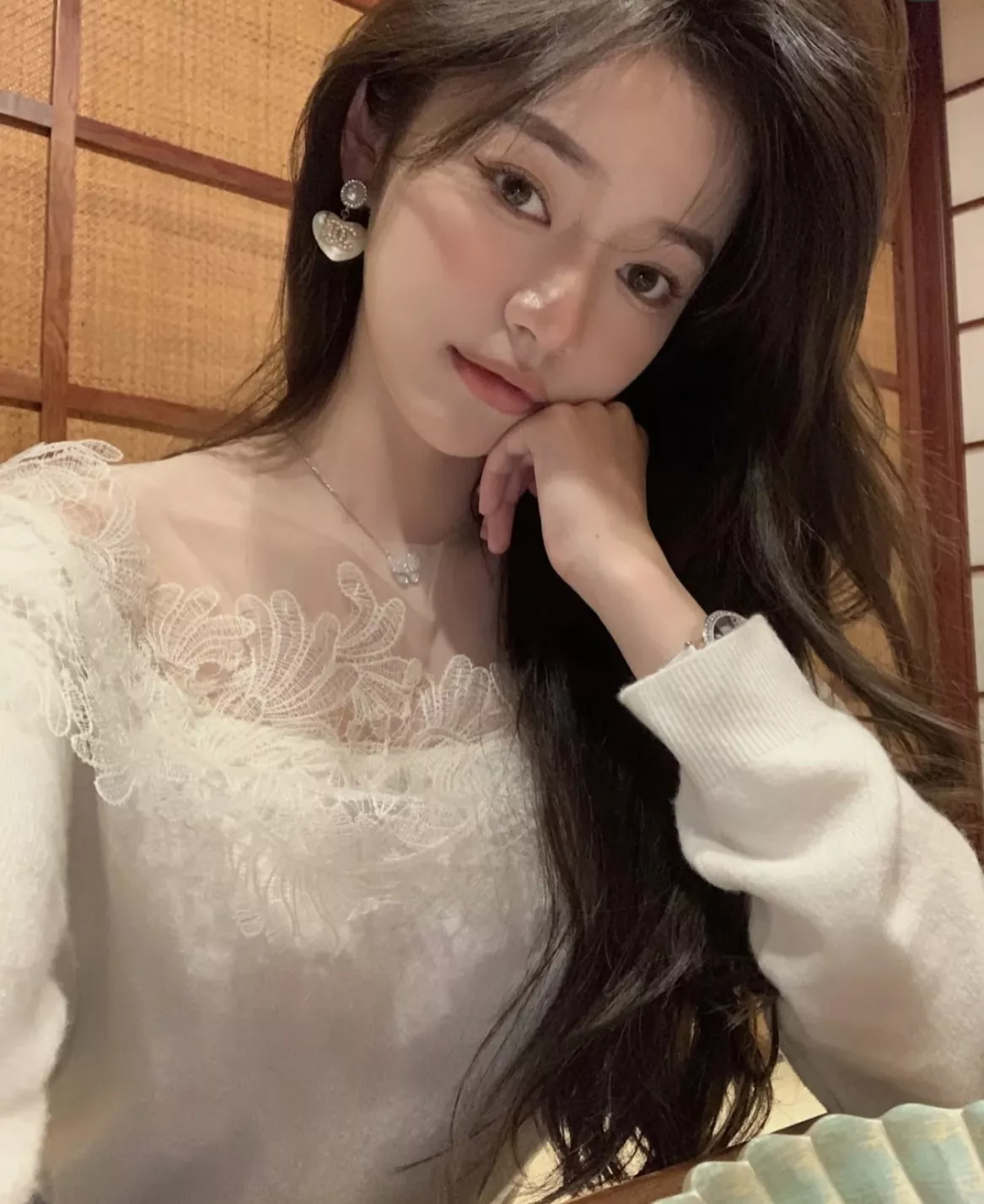 샤넬 하트 진주 이어링 상세 이미지 20